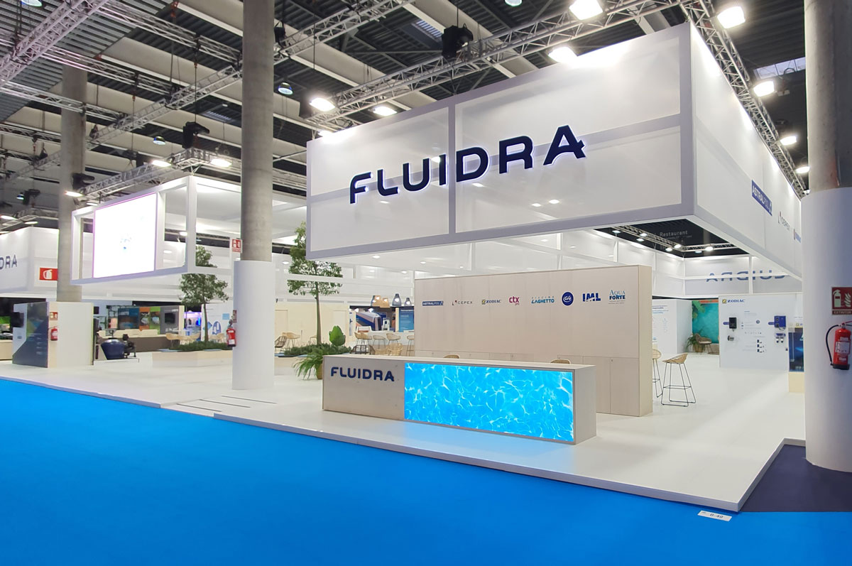 fluidra stand