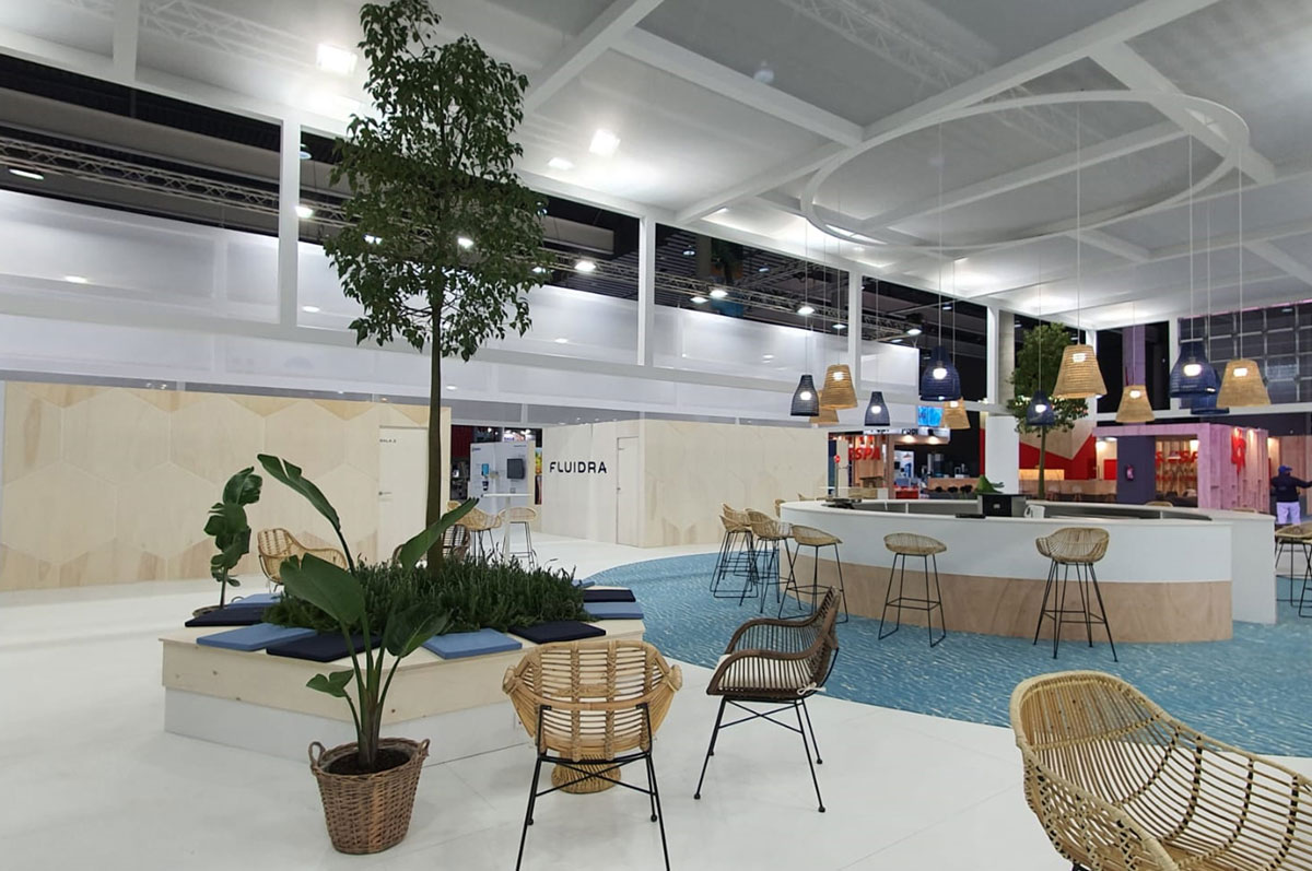 fluidra espai a la fira barcelona 2021